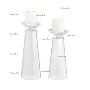 Set Of 2 Different Size Acrylic <b>Candle</b> Holder Trending Design <b>Tealight</b> <b>Candle</b> Holder For Wedding Decoration Use - Product Image 1