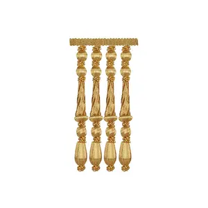 Entrefino gold brother fringes fringe tassel high quality ,ceremonial, decoration, Beaded,Home, Dress