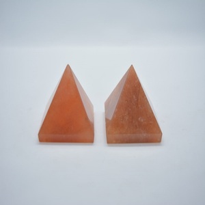 Super Chakra Coeur Magnifiquement Sculpté Rouge Aventurine Quartz Agate Pyramide Pierre Précieuse Amour Mariage Décor À La Maison Pierre Semi-Précieuse - Product Image 3