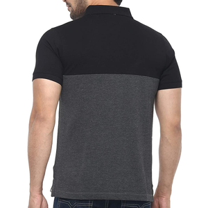 เสื้อยืดโปโลเล่นกอล์ฟสำหรับผู้ชาย,เสื้อกีฬาแขนสั้นผ้าโพลีเอสเตอร์สีพื้นแบบสั่งทำแห้งเร็ว - Product Image 5
