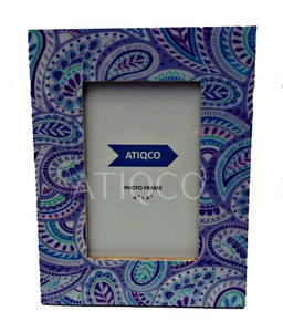 Modern Indian New Leaves Design Enameled Wood <b>Photo</b> <b>Frame</b> Smart Home Decor Hot Selling Stylish Picture <b>Frame</b> - Product Image 2