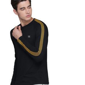 Camiseta Premium Personalizada Unisex de Manga Larga con Cuello Redondo para Hombre, 100% Algodón, Peso Pesado, Transpirable, Ecológica, con Diseño y Logotipo Personalizados - Product Image 3