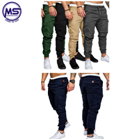 Pantalones Deportivos Casuales de Lona para Hombre, Transpirables, de Secado Rápido, con Bolsillos con Cremallera, Talla Grande, para Correr