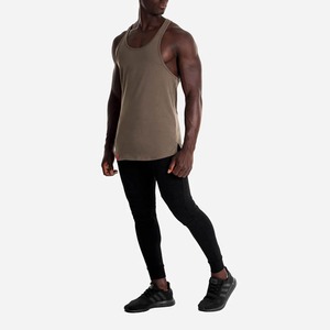 Tapered fit tank top <b>vest</b> gym <b>stringer</b> - Product Image 2