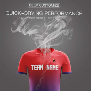 Haute qualité pas cher prix personnalisé hommes football uniforme équipe ensemble impression par transfert de chaleur 100% polyester séchage rapide vêtements de football - Product Image 3