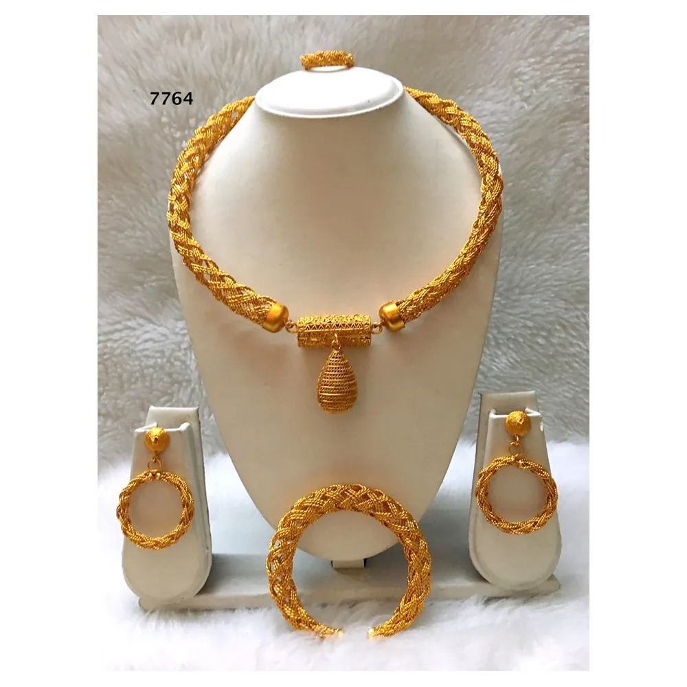 African Necklace Set Design Jewelry Bride Ngalam