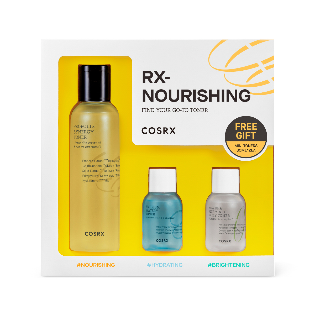 Cosrx Promotion Set Re Nourrissant Trouvez Votre Aller au Toner 18.98