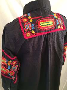 Vestido de punto para mujer de la mejor calidad, vestido informal dulce de diseño étnico ucraniano, moda ucraniana a la venta al por mayor - Product Image 3