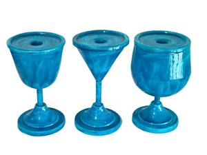 เชิงเทียนทรงเรขาคณิตชุบทองแดง,เชิงเทียนสำหรับตกแต่งบ้านและงานแต่งงาน - Product Image 4