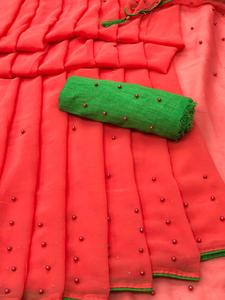 Kanchipuram saris seda fiesta desgaste boda indio último diseñador mujeres desgaste sari con blusa banarasi algodón seda telas suaves ApparelGarment - Product Image 2