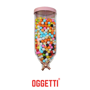 Dispensador de silos de pulsos montado en la pared, ligero, ecológico, multifuncional, plegable, rectangular, tuercas, alimentos, artículos diversos, tarro de plástico - Product Image 1