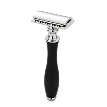 Top Quality Double edge safety razor shaving razor black bamboo handle razor