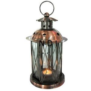 Juego de 2 soportes de lámpara de linterna de Metal de vidrio de estilo diferente, soporte de linterna de vela grabado a mano para decoración de fiesta - Product Image 4