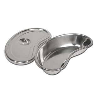 Stainless Steel Kidney Bowl Holloware Manual Surgical Instruments Kidney Tray with Forceps Metal Material - Product Image 5