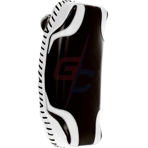 Paire de coussinets de touches macaron, bouclier de tir à pied flottant, noir et blanc, personnalisé, pour boxe et tir de boxe, MMA - Product Image 5