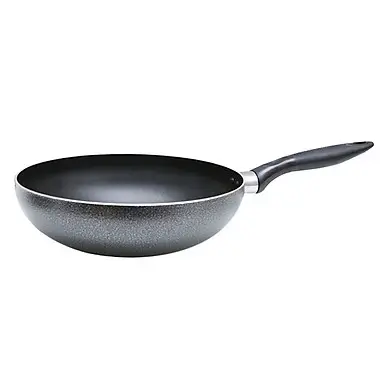 Factory Direct Sale Sunhouse The Black Wok Bunner For Stove With Non-stick Coating Professional Deep Pan