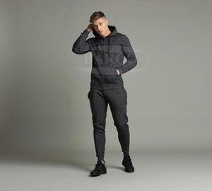 Survêtement solide à capuche pour hommes personnalisés de haute qualité survêtements en gros 2025 nouveau modèle - Product Image 3