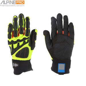 Gants TPR de vente chaude pour la construction et les mécaniciens de champ pétrolifère Gants anti-impact de sécurité de travail Amortisseur - Product Image 1