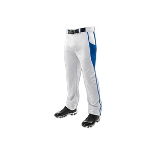 Pantalons de baseball de couleur personnalisée de qualité supérieure pour hommes et femmes Design vierge de ligne rayée à vendre - Product Image 5