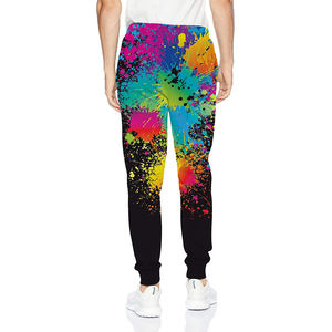 Pantalones de Trabajo Personalizados con Diseño Impreso en Toda la Superficie, Antiarrugas, de Secado Rápido para Hombre, Pantalones Casuales de Talla Grande - Product Image 2