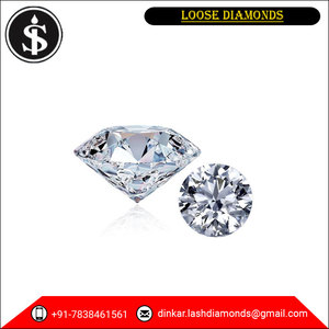 Nueva mejor calidad 100% forma redonda blanca Natural Color DE LA D-E-F VVS a claridad VS 1,3mm tamaño Diamante Suelto Natural - Product Image 5