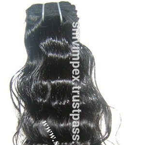 12a Toque sedoso Cabello humano rizado Remy Tejido Natural Brasileño 100% Cabello humano virgen. Extensión de cabello crudo de la India - Product Image 1