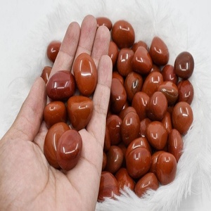 Piedra de jaspe rojo al por mayor Natural de alta calidad para curar la decoración del hogar y la energía metafísica y también para usar en astrología - Product Image 2