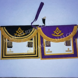 Leotardo y delantal para dama, prenda de vestir, diseño de Regalia pastoral, de rito escocés, color púrpura - Product Image 3