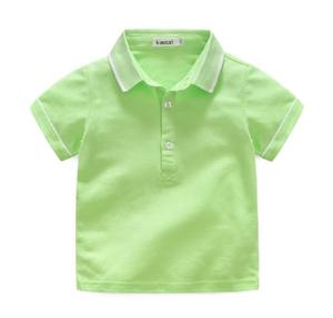 Camisetas de diseño informal para niños y niñas, Camiseta de algodón 100%, Polo de cuello redondo - Product Image 5
