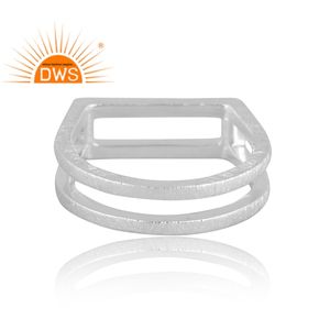 Nouvelle bague empilable artisanale en argent sterling fin 2026 pour femme – Fabricant de bijoux en argent - Product Image 4