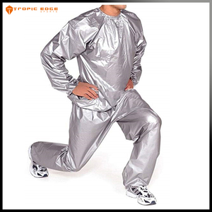 Traje de Sauna para hacer ejercicio, ropa negra resistente para perder peso, para gimnasio - Product Image 3