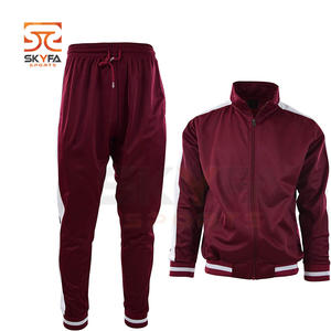 Ropa Deportiva de gimnasio para hombre, chándales de algodón/poliéster con logotipo personalizado de alta calidad para correr y entrenar al aire libre - Product Image 6