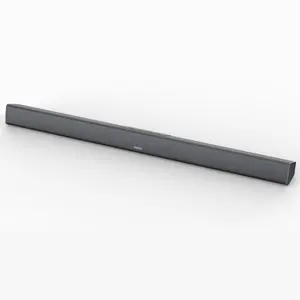 High-end soundbar'da ev sinema sistemi hoparlör dahili Subwoofer TV kablosuz ses çubuğu için ekstra geniş Stereo Hi-fi ses plastik