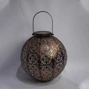 Nueva linterna de metal solar antigua elegante, candelabros y tarros de velas de buena venta - Product Image 1