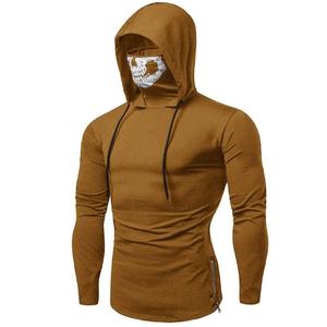 Ustom-Sudadera con capucha para hombre, suéter de manga larga con bolsillo y forro polar de alta calidad, ropa deportiva de invierno de talla grande - Product Image 1
