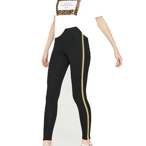 Leggings taille haute de soutien de maternité pour femmes enceintes Leggings texturés anti-cellulite pour l'entraînement et l'usure quotidienne - Product Image 3