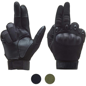 Guantes tácticos de policía, manoplas de ajuste y transpirables, de la mejor calidad, con logotipo personalizado, guantes resistentes al corte militares - Product Image 2