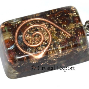 จี้จักระ ractangale ที่ดีที่สุด: จี้ ractangale จักระ orgone - Product Image 1