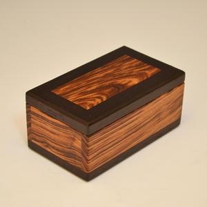 กล่องไม้เรซินของตกแต่งกล่องไม้มะม่วงขัดเงาธรรมชาติสำหรับตกแต่งห้องเครื่องประดับ - Product Image 6