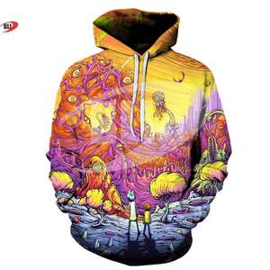 Sudadera con capucha de sublimación personalizada para hombre, ropa deportiva de invierno, sudaderas con capucha, tela de poliéster 100% con logotipo personalizado para hombres y mujeres - Product Image 3