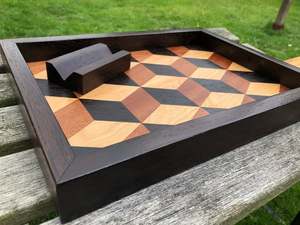 Attractive Ordered Mango Wood Best Designer Wooden Rectangular Unique Tray Distressed Wood Serving Tray - Product Image 2