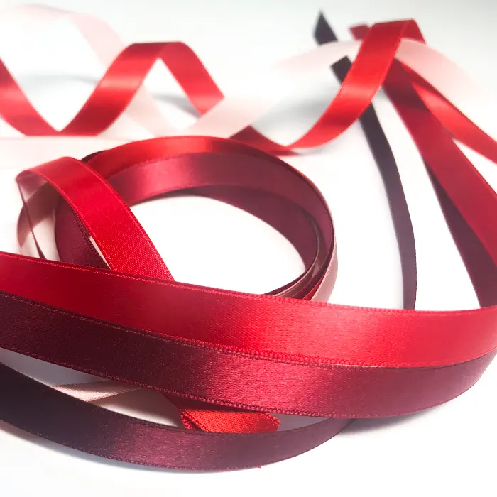 RECYCLED POLYESTER DOUBLE-FACED SATIN RIBBON