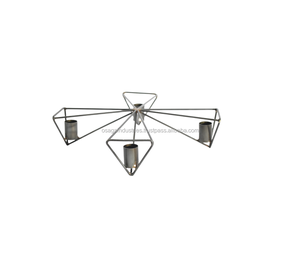 ล่าสุดการออกแบบลวดTEALIGHTตารางเทียนSTICKเสาตกแต่งบ้านเทียน - Product Image 4