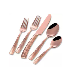 ชุดอุปกรณ์บนโต๊ะอาหารทองเหลืองสีโรสโกลด์5ชิ้น - Product Image 3