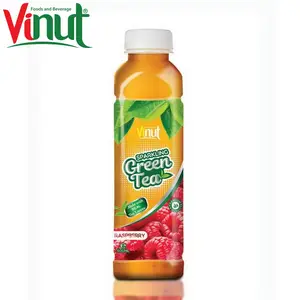 500ml VINUT sano tropicale bottiglia di frutta bevanda sviluppo acqua frizzante tè verde con aroma di lampone dal Vietnam