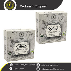 ผงเฮนน่าสีผมติดทนนานสีดำออร์แกนิค | 100% สมุนไพรย้อมสีธรรมชาติปลอดสารเคมี - Product Image 5
