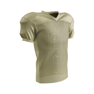 Servicio OEM 2021 equipo adulto sublimado uniforme de fútbol americano transpirable de talla grande con mangas cortas - Product Image 5