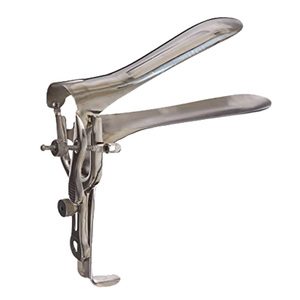 Spéculum vaginal professionnel en acier inoxydable de haute qualité, tailles personnalisées, disponible en manuel, revêtement de couleur bleu, noir, gris - Product Image 5