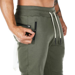 Pantalon de jogging décontracté pour homme de haute qualité, taille mi-haute, léger, coupe régulière, en polyester, pour la gym et le sport, élastique, vente en gros, pas cher - Product Image 4