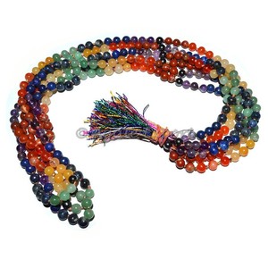 พลอยอาเกตของแท้7-Chakra 6มม. สินค้ามาม่าตัวมาสคอตบำบัดฮวงจุ้ยแกะสลัก - Product Image 1